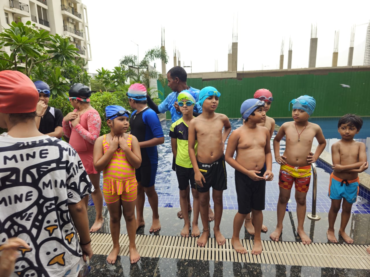 Swimming Competition at Sikka Skyhome